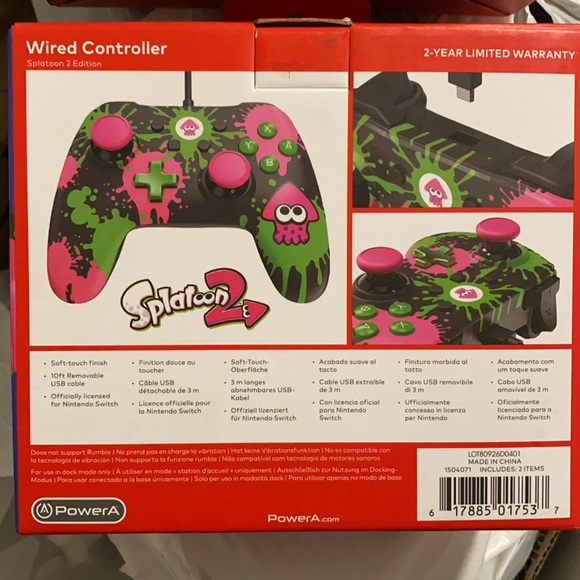HP💕 2 NEW NINTENDO SWITCH CONTROLLERS PINK video games - Picture 2 of 5